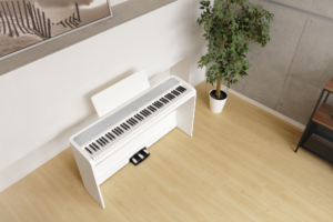 KRB2SPWH KORG Digitalpiano, B2+Stand, 12 Sounds, 2x15 Watt, weiß