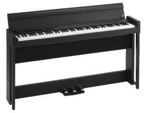 KORG Digitalpiano, Concert, C1 Air, Bluetooth, 3 Pedale, 2x25 Watt, schwarz