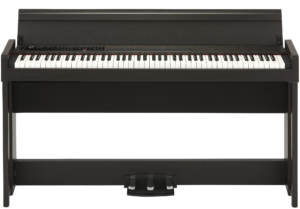 KORG Digitalpiano, Concert, C1 Air, Bluetooth, 3 Pedale, 2x25 Watt, braun