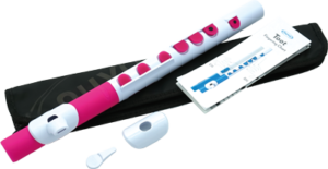 NUVO TooT 2.0, weiß-pink, mit Klappen