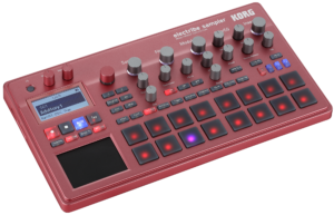 KORG Synthesizer, digital, ELECTRIBE2SR, Sampler, rot