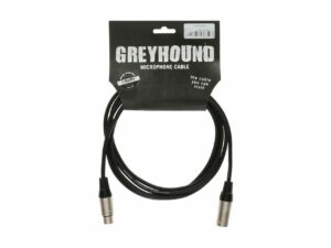 GREYHOUND mikrofon kabel mit large pack