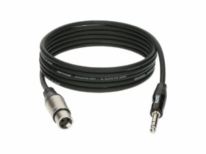 GREYHOUND analog audio kabel - symmetrisch mit female XLR von KLOTZ auf symmetrische klinke 6 m