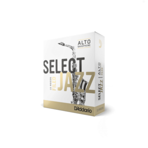 RSF10ASX2S Rico Select Jazz Alt-Saxophonblätter, „filed“, Stärke 2, weich, 10er-Packung