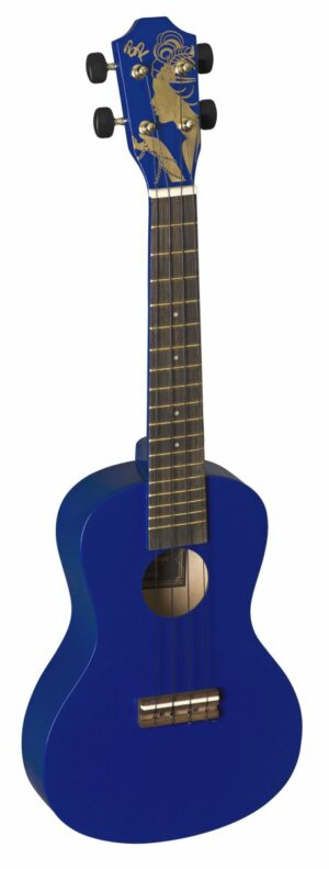 Concert Ukulele Korpus Agathis BATON ROUGE UR1-C-mdb matt dark blue