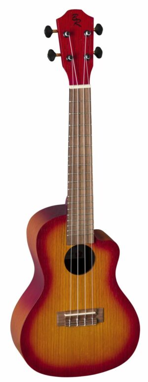 Concert Ukulele Cutaway Korpus White Oak BATON ROUGE VX2/CCE-SR sunrise