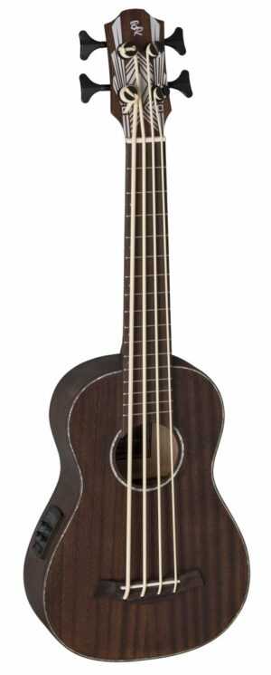 Bass Ukulele Korpus Mahagoni BATON ROUGE UV11-BS-SCC screwed charcoal