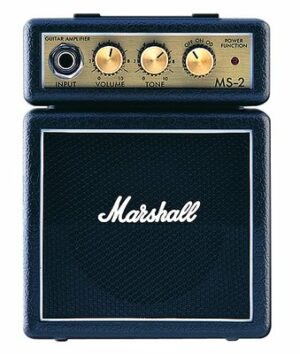MARSHALL E-Gitarrencombo, 2 Watt, schwarz, Microbe Standard MRMS-2
