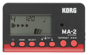 KORG Metronom, MA-2, digital, schwarz/rot