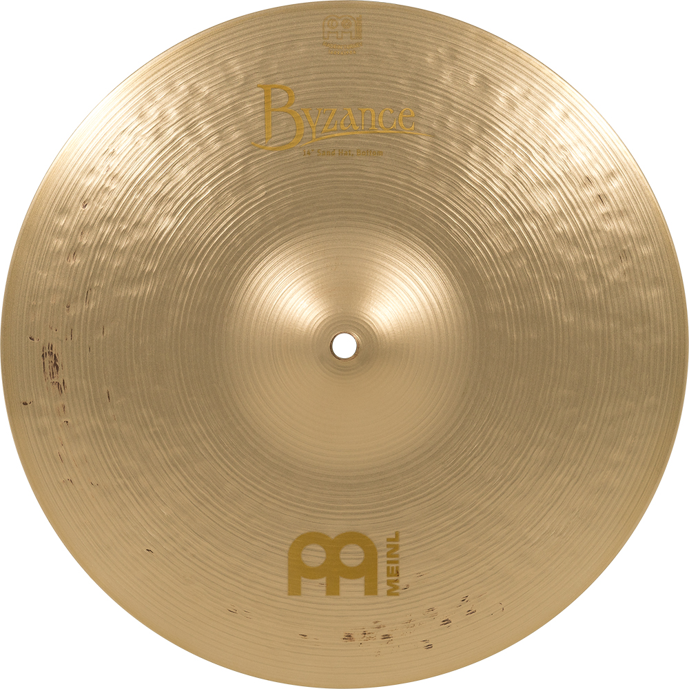 MEINL Cymbals B14SAH Byzance Vintage Sand Hat Benny Greb Signature – 14″ |  Musikhaus Karami